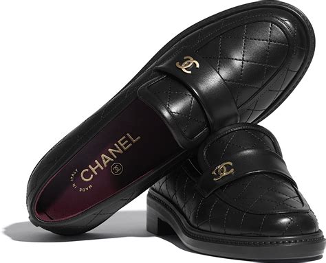 chanel loafer shoes